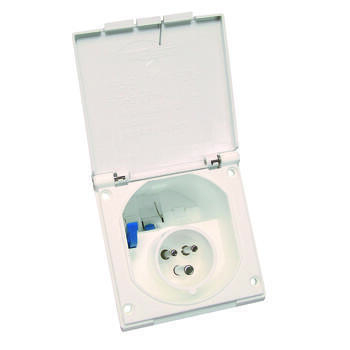 Socle mâle encastrable CEE 17