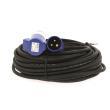 Rallonge secteur CEE 17 EZA : 25m x 1,5 mm2 Eza