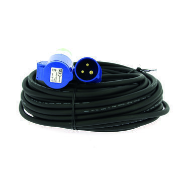 Rallonge secteur CEE 17 : 25m x 1,5 mm2
