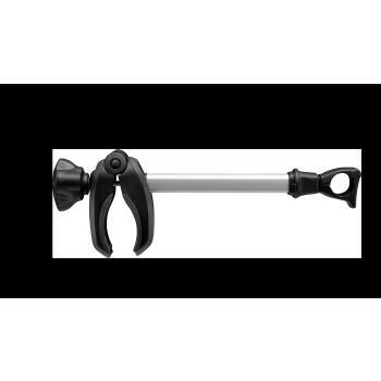 Bike holders avec fermeture AcuTight : Bike Holder 2 avec un verrou AcuTight Knob gris anodisé