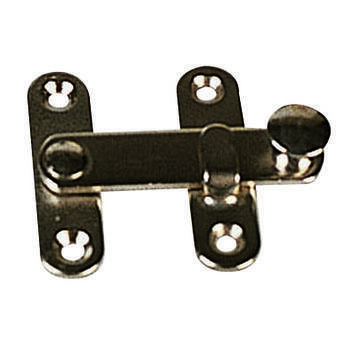 Verrou fléau acier chromé