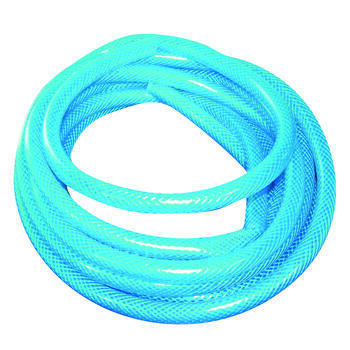 Tuyau souple PVC armé : diam. intérieur 10 mm / 2 m bleu