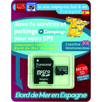 Carte SD pour GPS Garmin