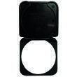Capot de protection rabattable : gris foncé 