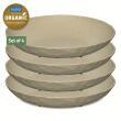 Lot de 4 assiettes creuses CLUB : Coloris beige Koziol