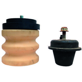 Butées progressives de suspension avant