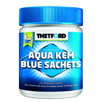 Aqua-Kem bleu sachets