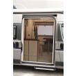 Moustiquaire de porte en plissé REMIcare van : Fiat Ducato Porte basse, empattement court avec rail de table Remis
