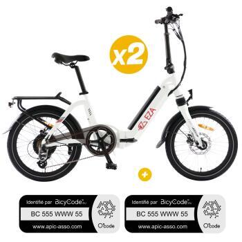 Pack 2 Vélos à assistance électrique Confort Plus 20