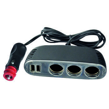 Multiprise triple 12V + USB