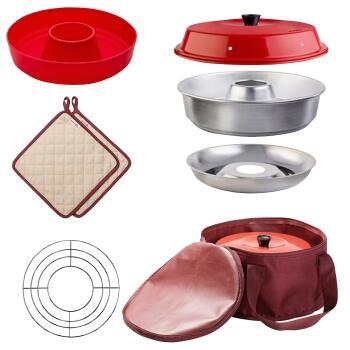 Pack  1 : Four + Sac + 2 Maniques + Grille + Moule en silicone