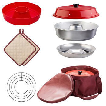 Pack  1 : Four + Sac + 2 Maniques + Grille + Moule en silicone
