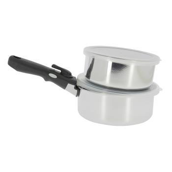 Lot de 2 casseroles