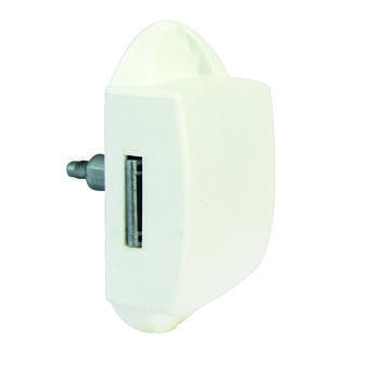 Serrure de placard / porte à poussoir nue : à poussoir nue