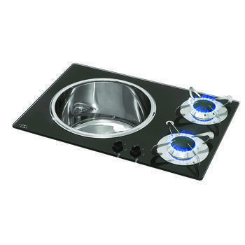 Combiné 2 feux + évier