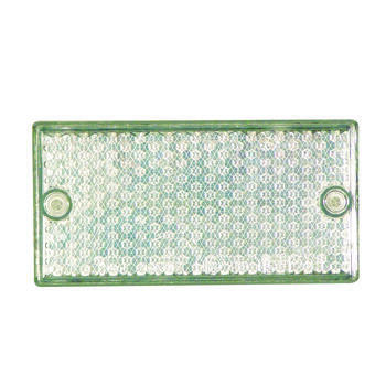 Catadioptre rectangulaire : blanc
