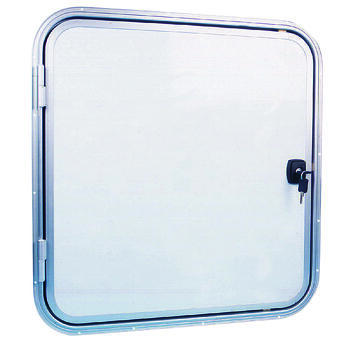 Porte de coffre non ventilée : 355 x 350 mm