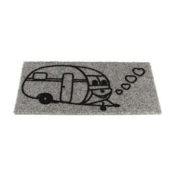 Tapis d'intérieur : Caravane gris 25 x 50 cm