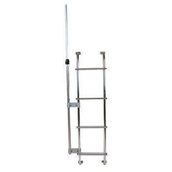 Mât télescopique d'échelle pour antenne hertzienne