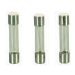 Fusibles verre 20 x 5 mm : 10 Ampères 