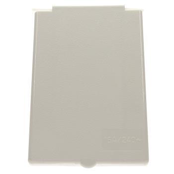 Capot de remplacement pour socle : Capot de remplacement CEE17 Blanc
