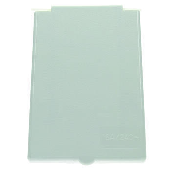 Capot de remplacement pour socle : Capot de remplacement CEE17 Blanc