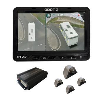 Caméra Drone View 360° : Coloris carbone avec écran 10''