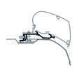 Adaptateur de stores Boxer/Jumper/Ducato depuis 07 : 3,75 Thule
