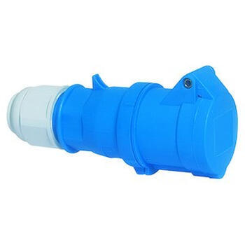 Fiche femelle CEE 17 à couvercle