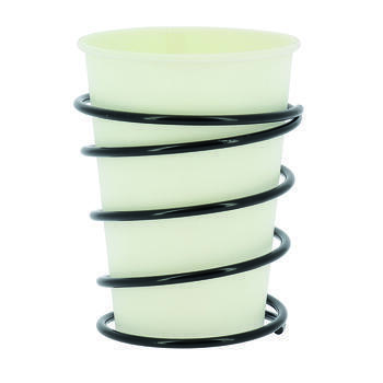 Lot de 6 supports de verre ressorts