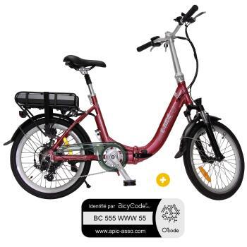 Pack  Vélo à assistance électrique pliant 20