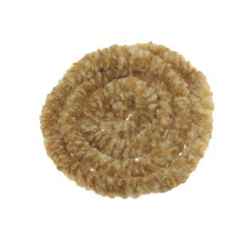 Rideau chenille orange