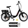 Vélo à assistance électrique Confort 20'' : Pack Vélo à assistance électrique Confort 20'' Noir 13Ah + Marquage BicyCode Eza