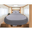Prêt à dormir All seasons Lyocell et Percale ADAGIO : 130 x 190 cm pan coupé droit Incasa
