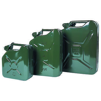 Jerrican métal à carburant