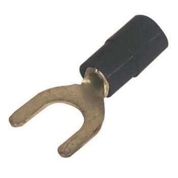 Cosse à fourche 6 mm : Bleue (1,5 à 2,5 mm²)