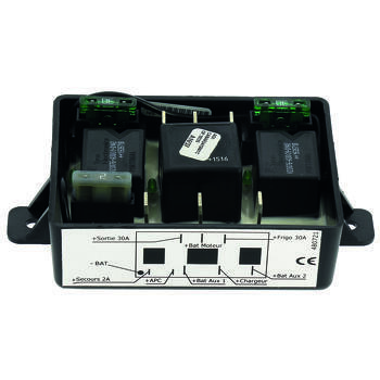 Coupleurs / Séparateurs : 3 batteries PWM avec sécurité