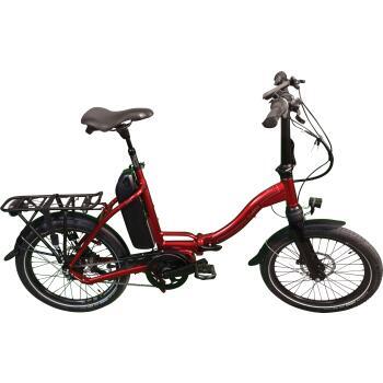 Vélo pliant à assistance électrique Juny : Rouge 14Ah
