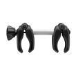 Bike holders avec fermeture AcuTight : Bike Holder 4 avec un verrou AcuTight Knob gris anodisé Thule