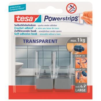 Crochets Powerstrips Rectangulaires bi-matières