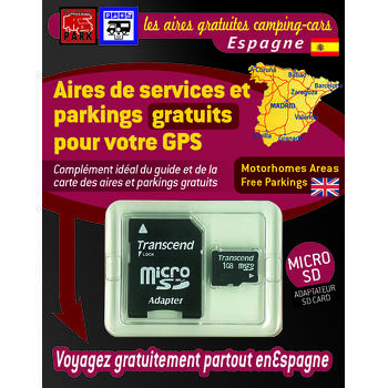 Carte SD aires gratuites