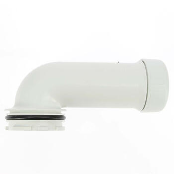 Tubulure de vidange, joint torique, joint d'étanchéité, capuchon vissé blanc - PP335/345/365