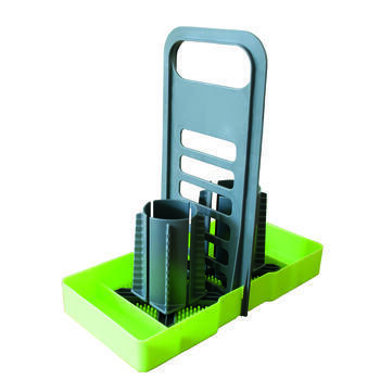 Coloris vert clair / gris foncé