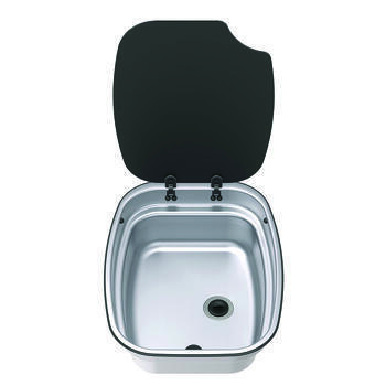 Evier couvercle Argent Bowl