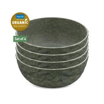 Lot de 4 bols CLUB : Coloris gris