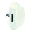 Serrure de placard / porte à poussoir nue : à poussoir 3 points nue 