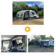 Pack Auvent Zonda Air avec Avancée et Annexe : PACK AUV 280-295 + ANNEXE +AVANCEE SummerLine