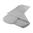 Housse supplémentaire couchage grand confort : Toit relevable 100 cm Grise Duvalay