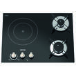 Plaque de cuisson 2 feux gaz + 1 induction Top Line 981 : Version Gauche Thetford