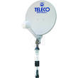 Antenne satellite manuelle Voyager Motosat Digimatic G3 : 65 cm - Mât court Teleco